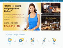 Tablet Screenshot of freekitchendesignhelp.com